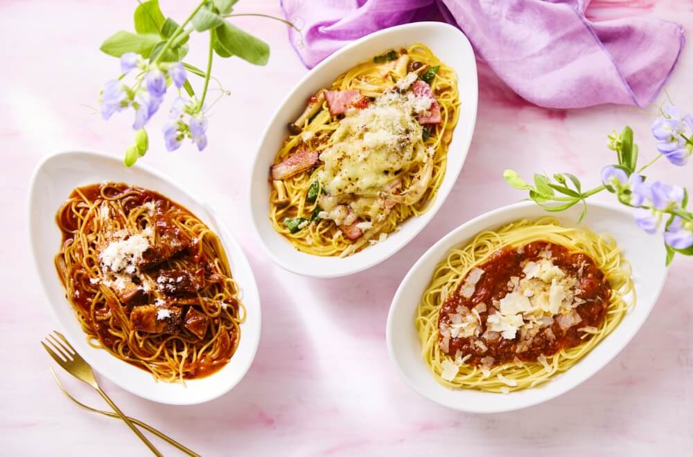 いつでも寄り添う、多彩なメニュー。