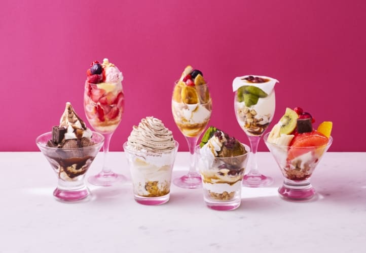 ミニパフェ各種