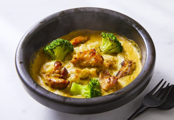 チキンとブロッコリーのカレードリア