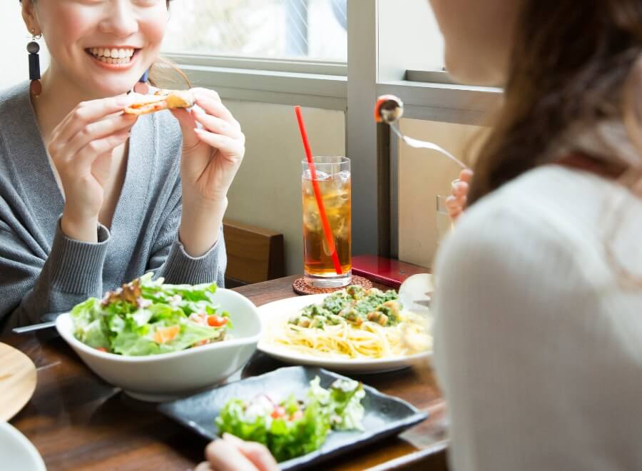 心もお腹も満たす、幸せランチ。