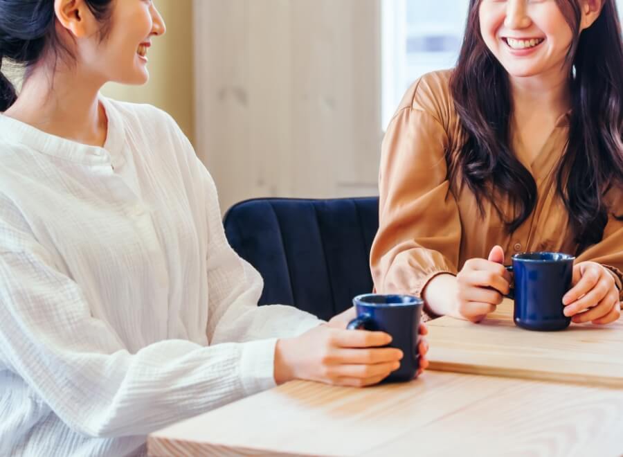 ほっとひと息、カフェ気分。